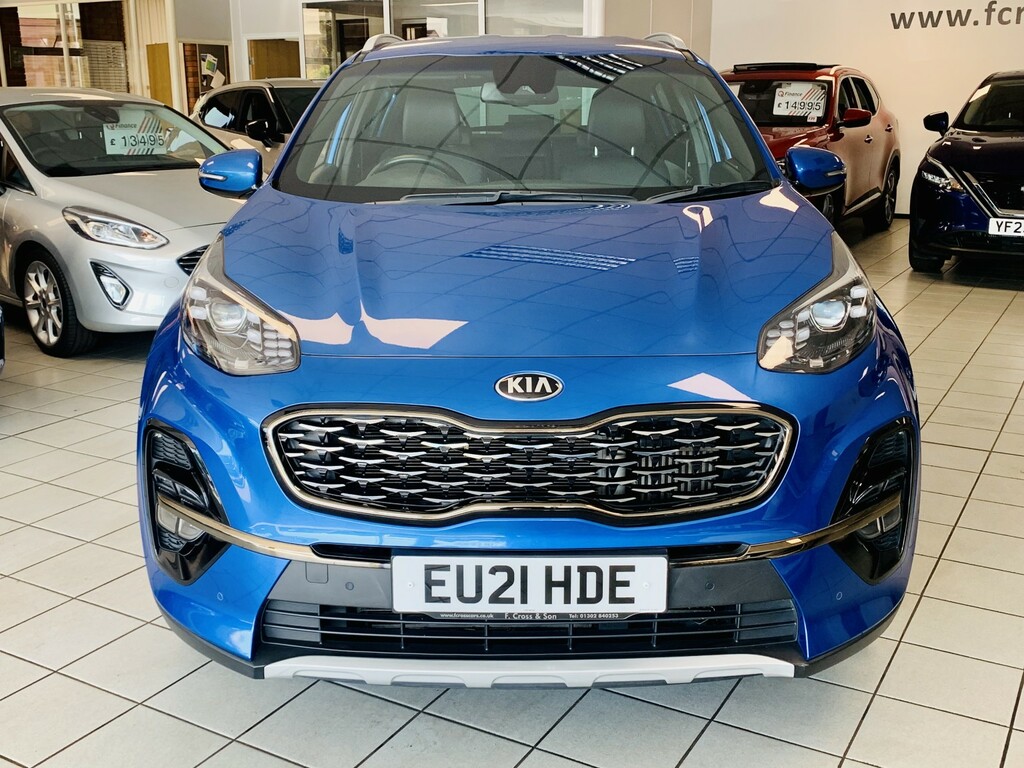 Kia Sportage Suv 1.6 Crdi Mhev Gt-line 202121 EU21HDE Blue #4