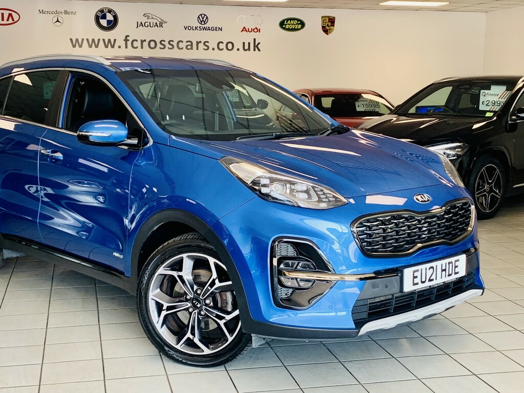 Kia Sportage Suv 1.6 Crdi Mhev Gt-line 202121 EU21HDE Blue #5