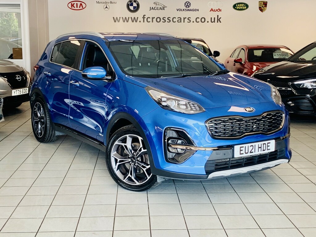 Kia Sportage Suv 1.6 Crdi Mhev Gt-line 202121 Blue
