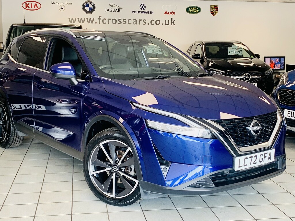 Nissan Qashqai Suv 1.3 Dig-t Mhev Tekna 202272 LC72GFA Blue #5
