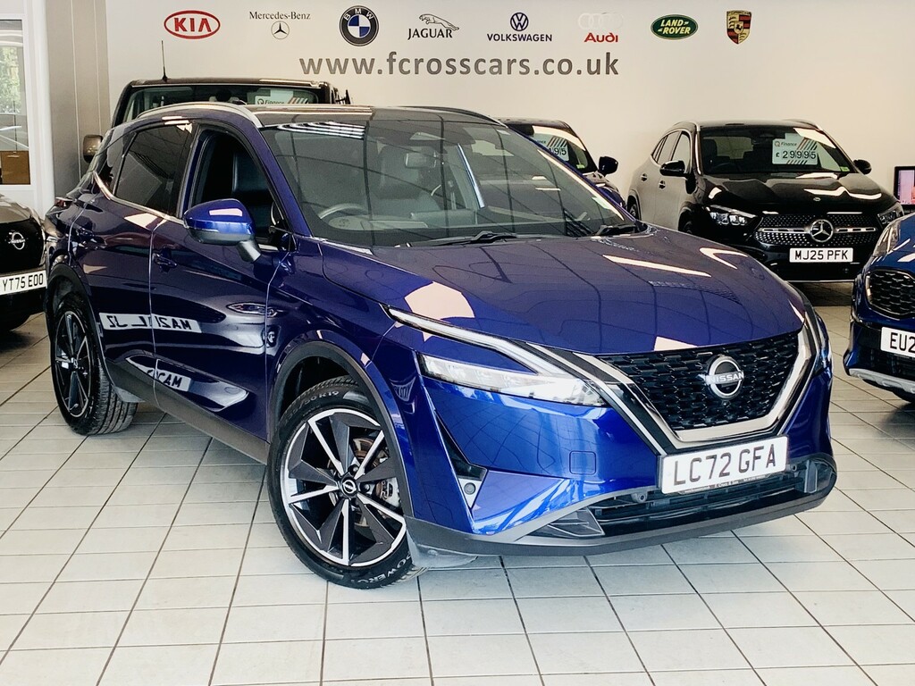 Nissan Qashqai Suv 1.3 Dig-t Mhev Tekna 202272 Blue