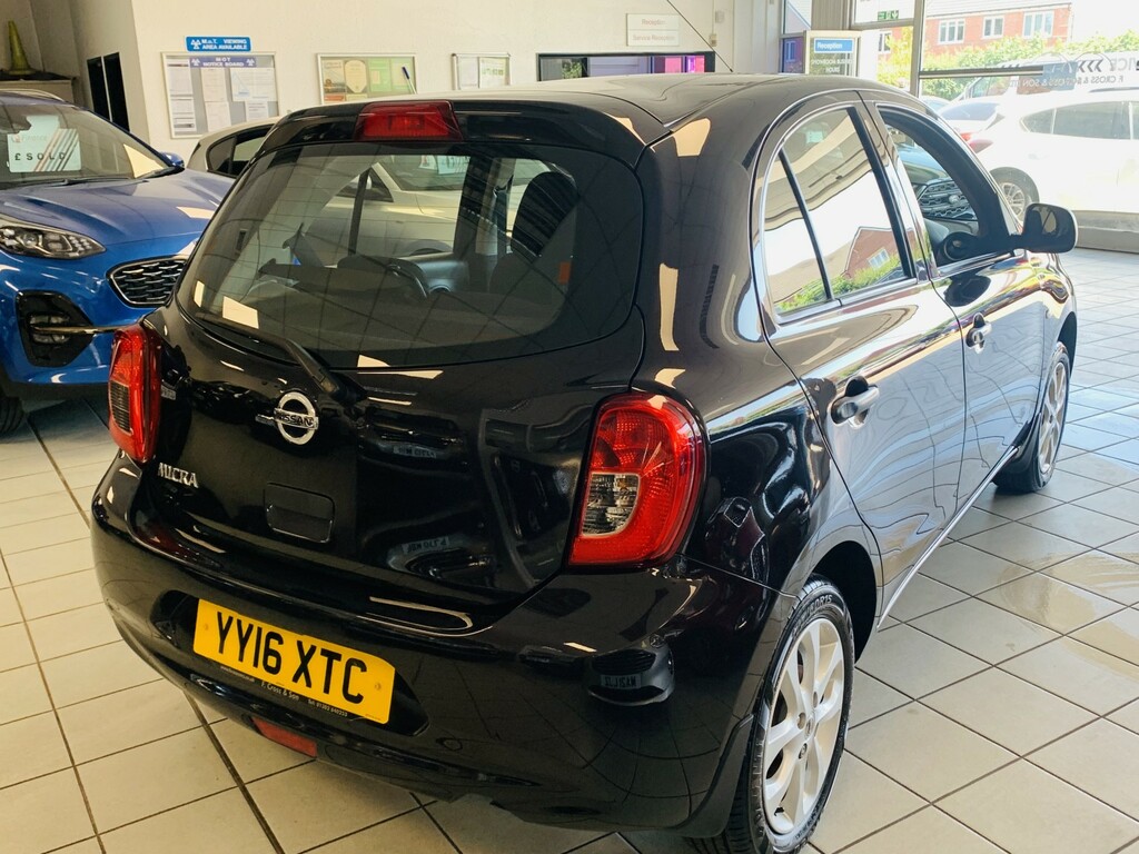 Nissan Micra 1.2 Vibe YY16XTC Black #6