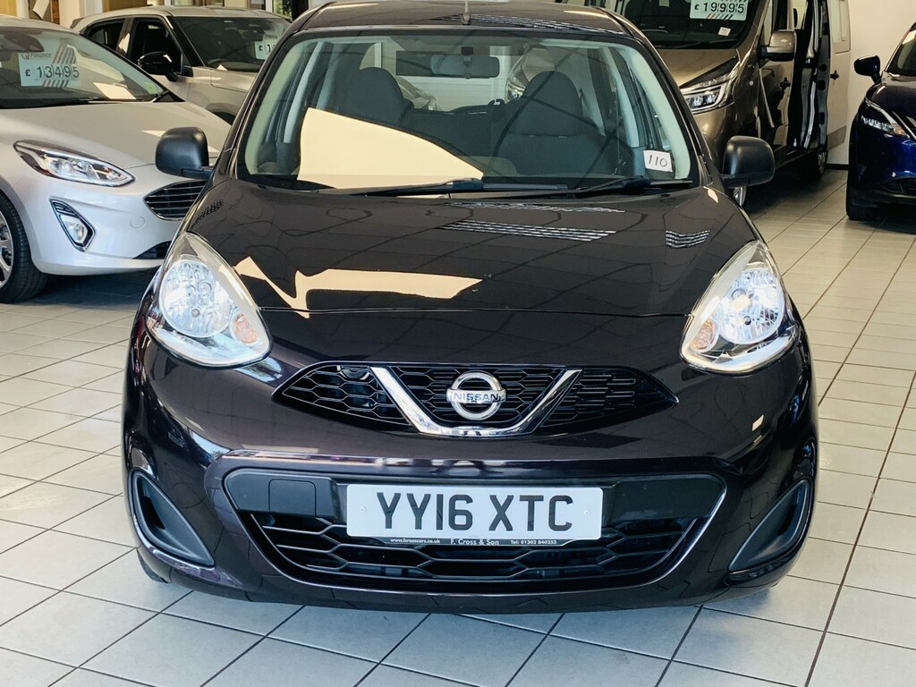 Nissan Micra 1.2 Vibe YY16XTC Black #3