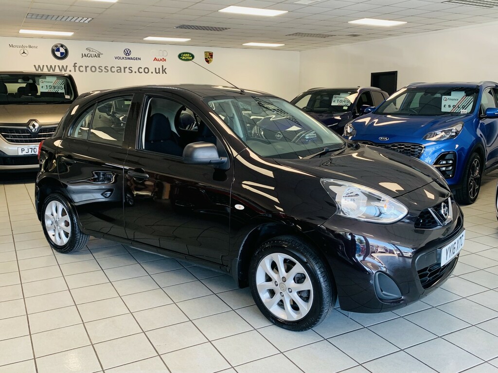 Nissan Micra 1.2 Vibe YY16XTC Black #5