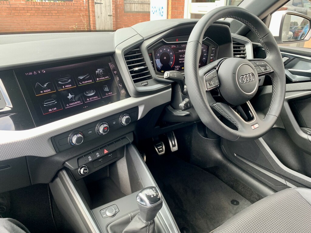 Audi A1 1L S Line Blue #12
