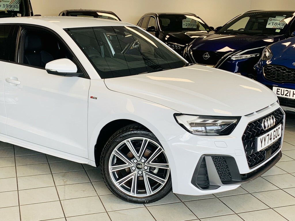 Audi A1 1.0 Tfsi 25 S Line White #5