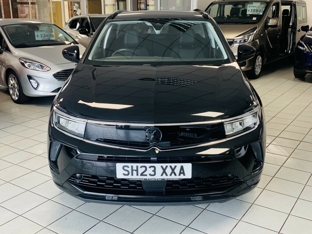 Vauxhall Grandland Suv 1.5 Grandland Gs 1.5D 130Ps 8 Speed 2023 SH23XXA Black #4