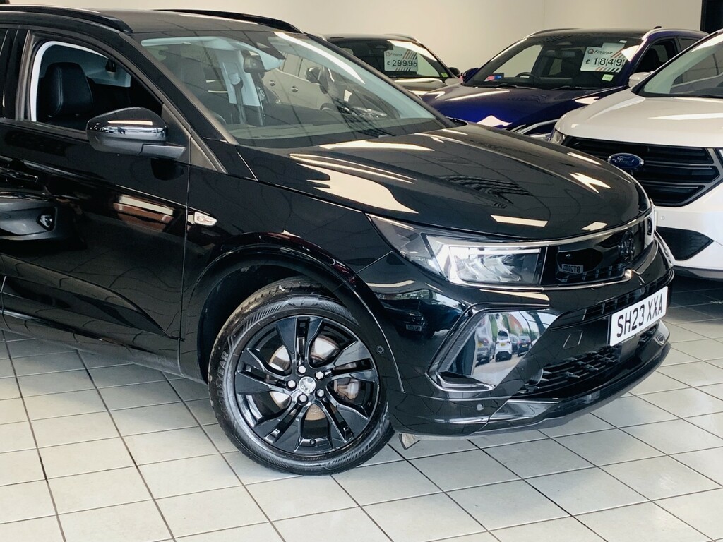 Vauxhall Grandland Suv 1.5 Grandland Gs 1.5D 130Ps 8 Speed 2023 SH23XXA Black #5