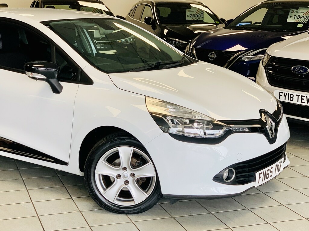 Renault Clio 1.2 Dynamique Nav 1.2 16V 75 White #5