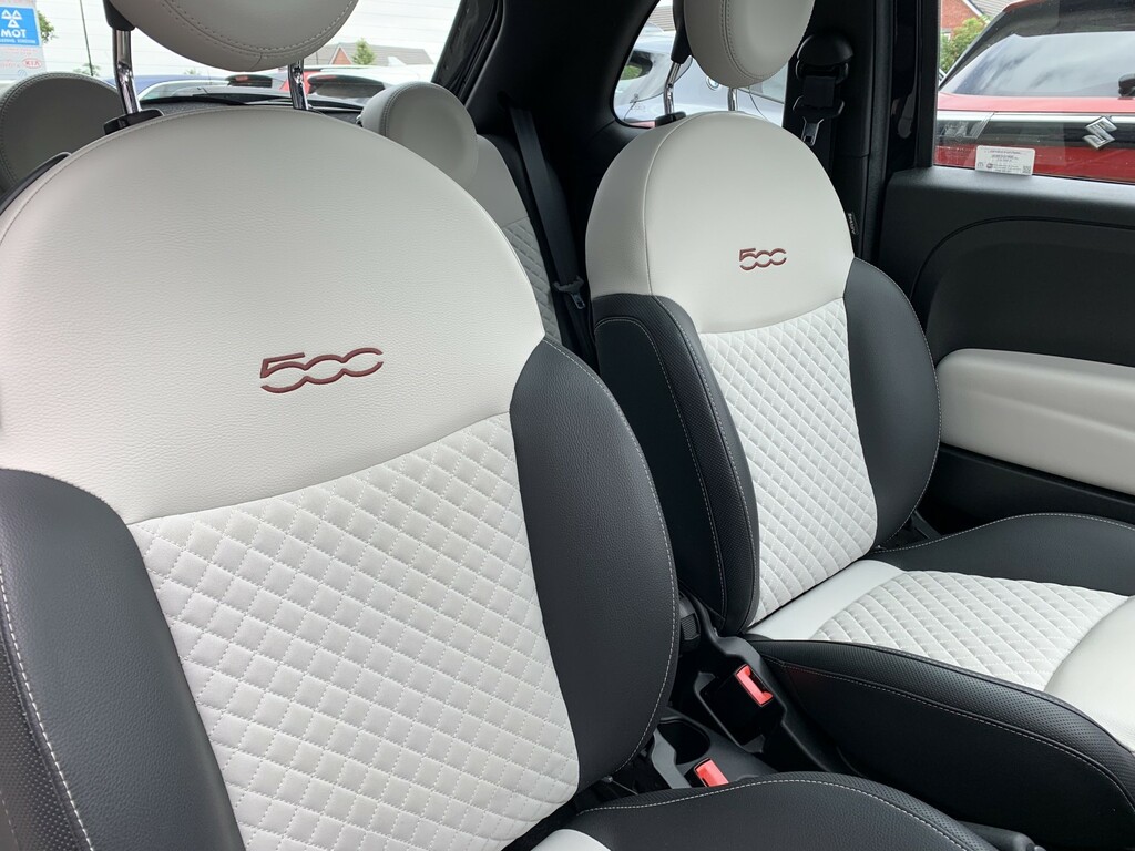 Fiat 500 500 Lounge Mhev White #13