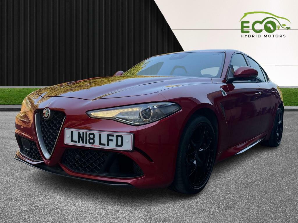 Alfa Romeo Giulia 2.0T Veloce Saloon Euro 6 Ss 2 Blue #36
