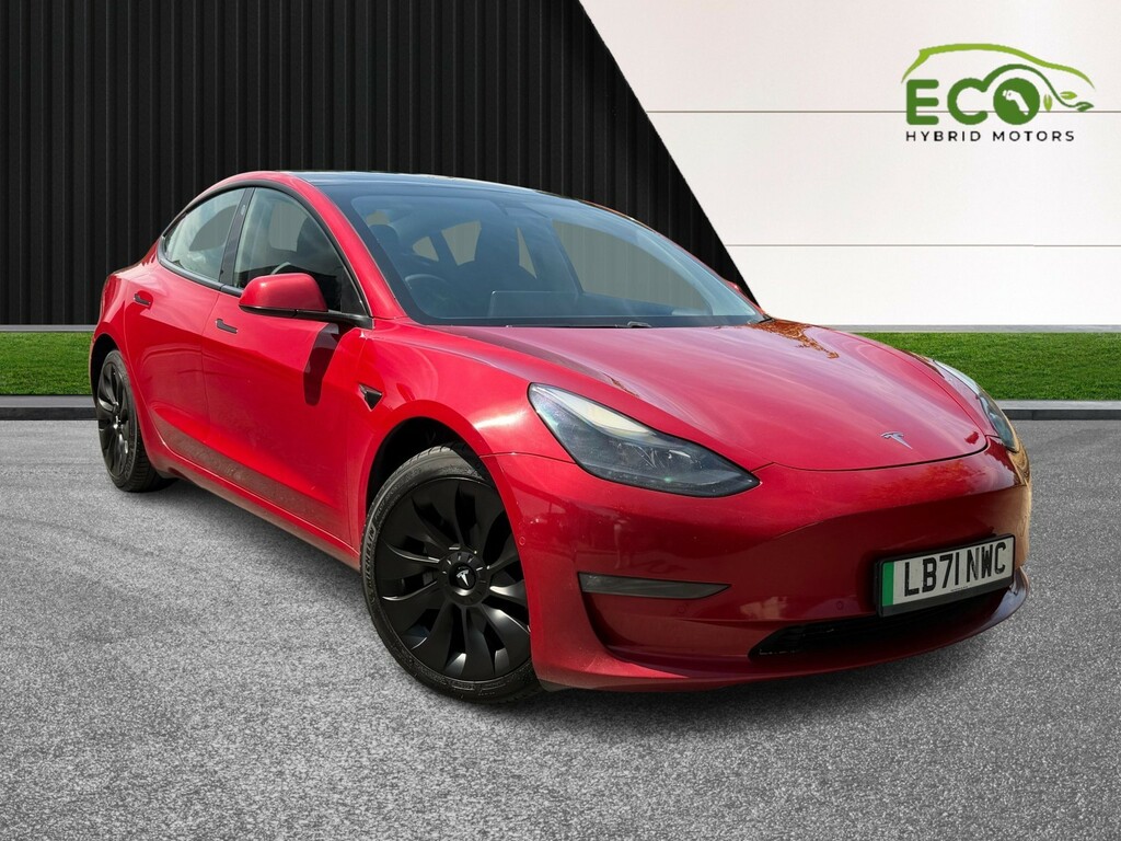 Tesla Model 3 Saloon Dual Motor Long Range 202171 Red #3