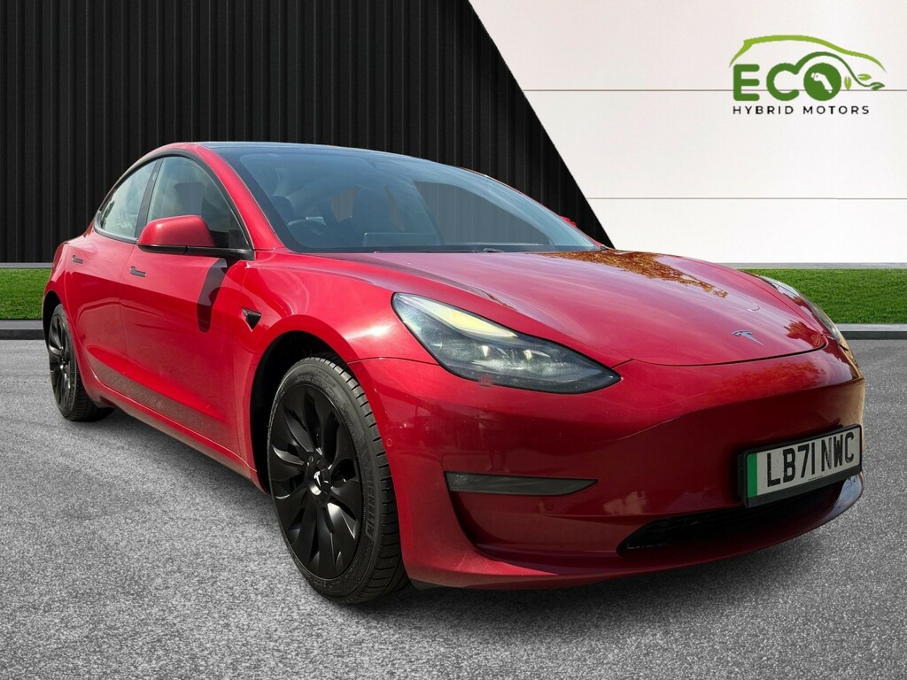 Tesla Model 3 Saloon Dual Motor Long Range 202171 Red #4