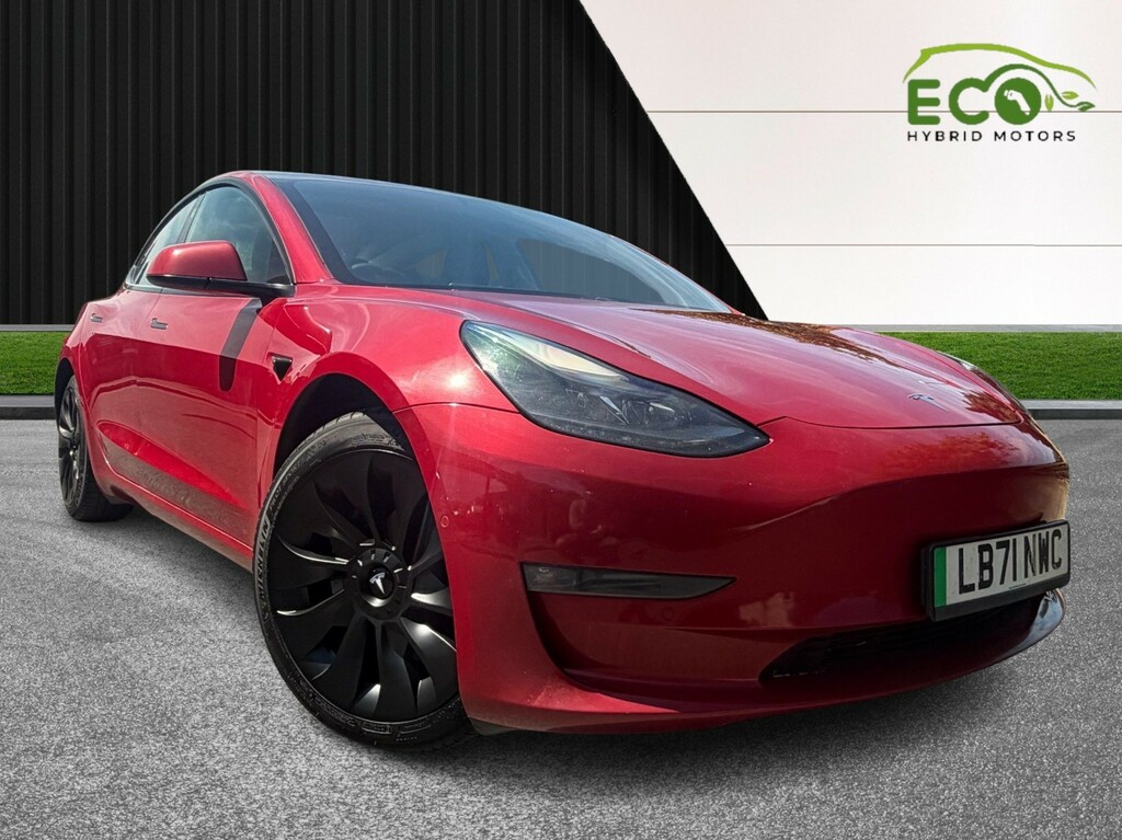 Tesla Model 3 Saloon Dual Motor Long Range 202171 Red