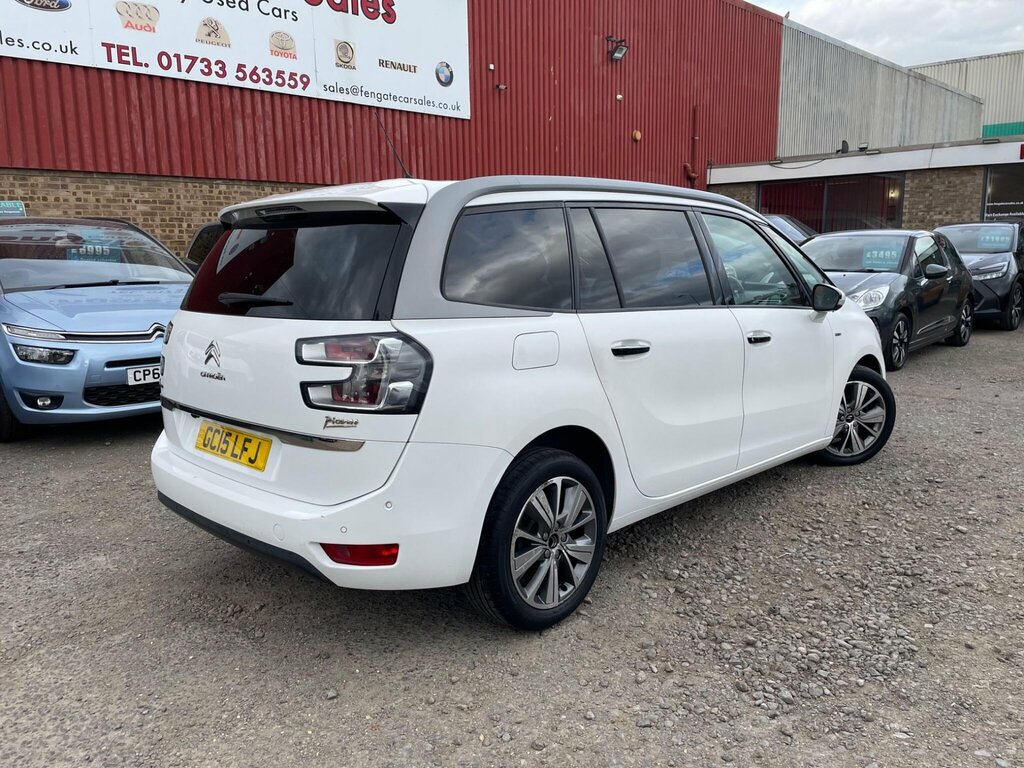 Citroen Grand C4 Picasso 1.6 Bluehdi Exclusive Mpv Eat6 Euro 6 White #6