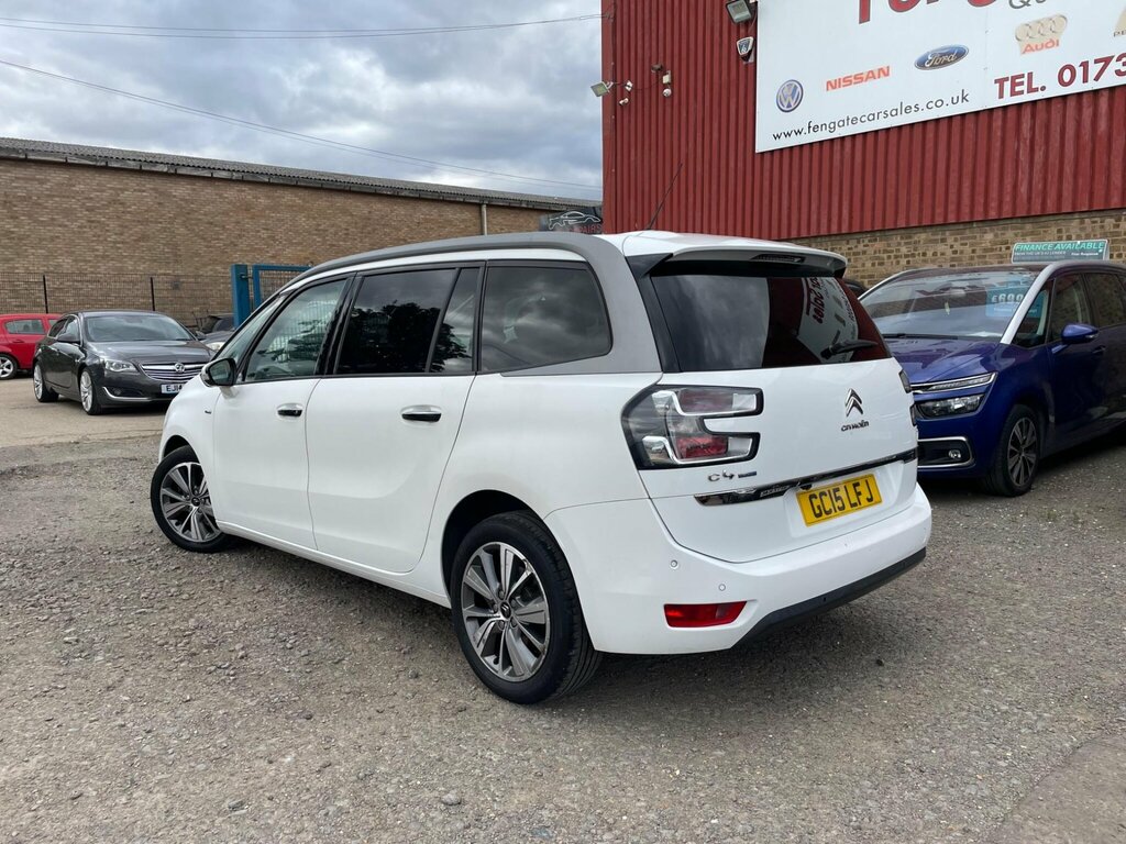 Citroen Grand C4 Picasso 1.6 Bluehdi Exclusive Mpv Eat6 Euro 6 White #3