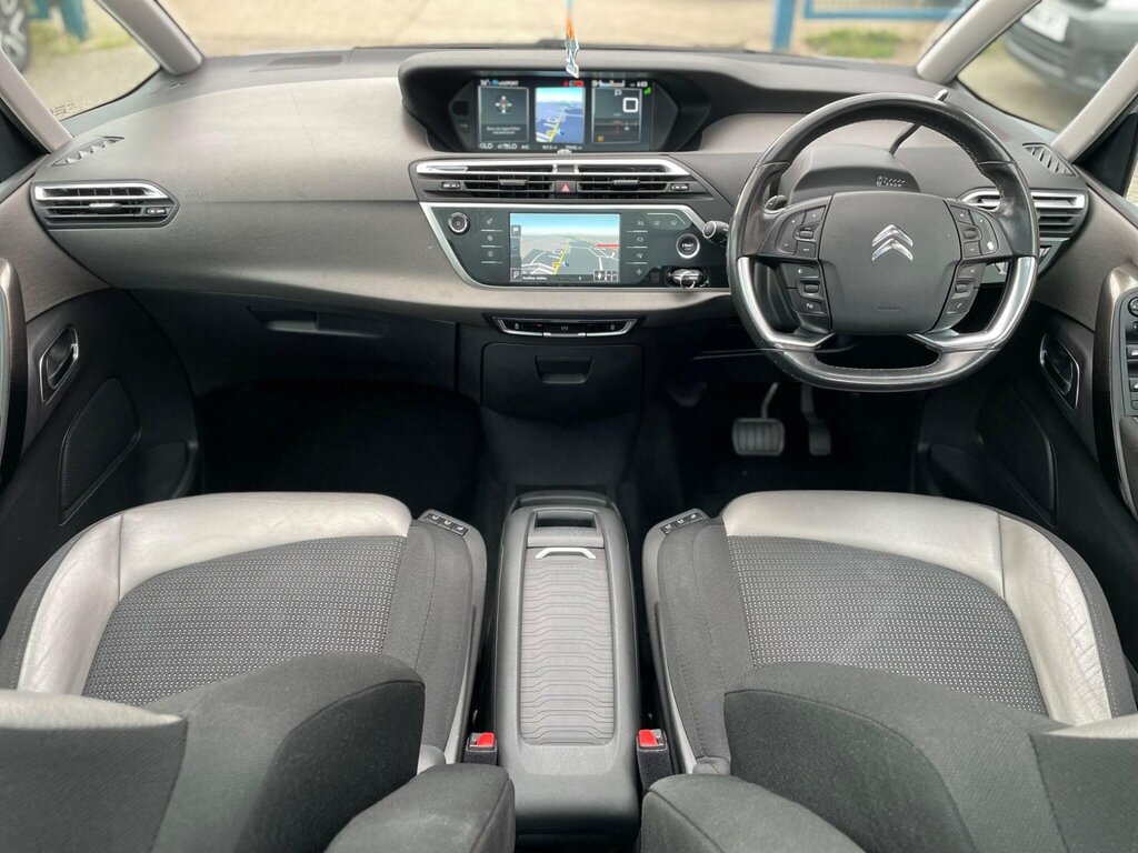 Citroen Grand C4 Picasso 1.6 Bluehdi Exclusive Mpv Eat6 Euro 6 White #2