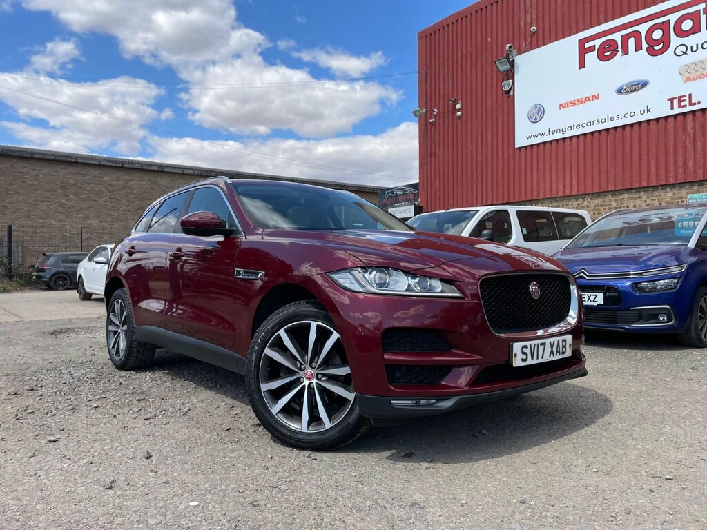 Jaguar F-Pace 2.0 D180 Portfolio Awd Euro 6 Ss Red #4