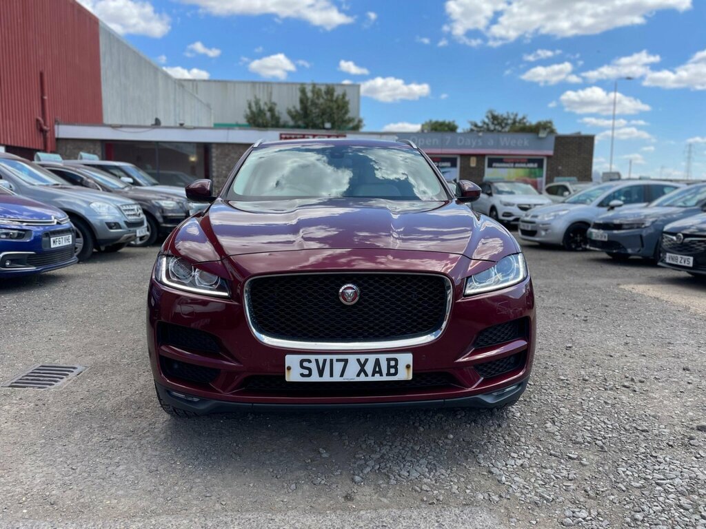 Jaguar F-Pace 2.0 D180 Portfolio Awd Euro 6 Ss Red #5