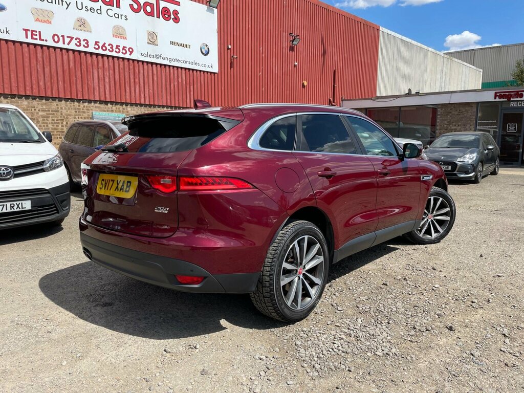 Jaguar F-Pace 2.0 D180 Portfolio Awd Euro 6 Ss Red #3