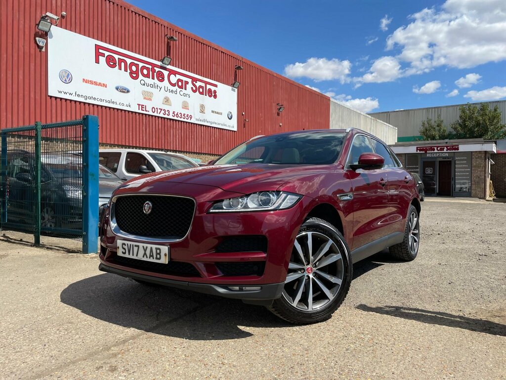Jaguar F-Pace 2.0 D180 Portfolio Awd Euro 6 Ss Red