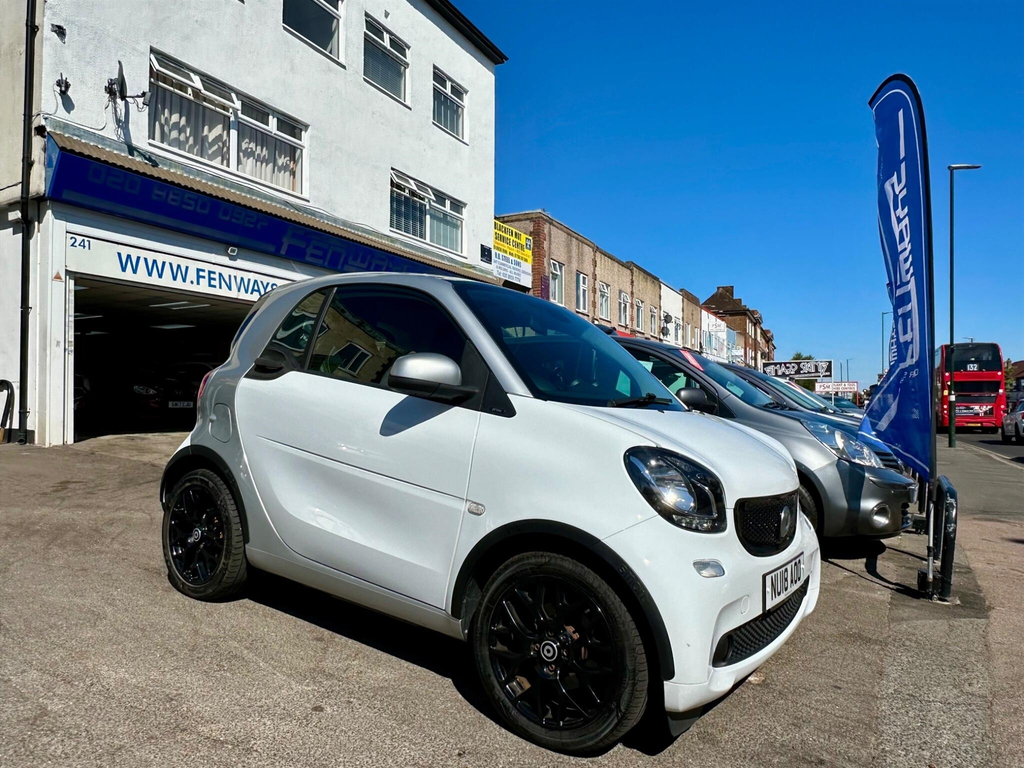 Smart Fortwo 1.0 Prime Sport Premium Twinamic Euro 6 Ss Silver