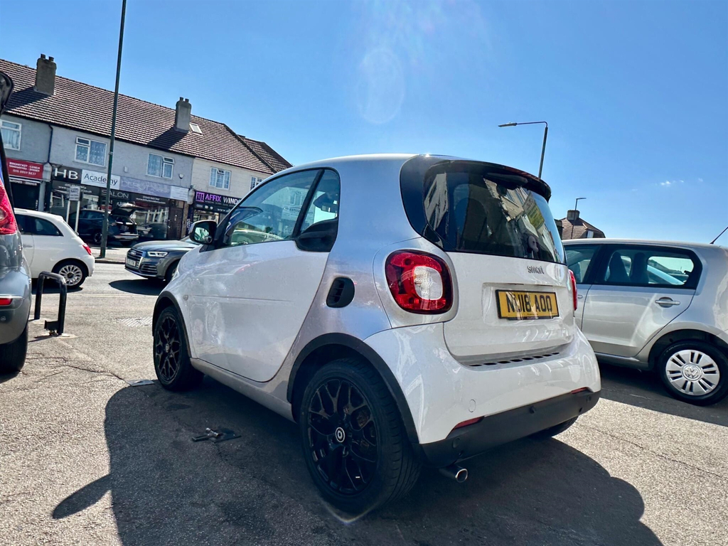Smart Fortwo 1.0 Prime Sport Premium Twinamic Euro 6 Ss Silver #2