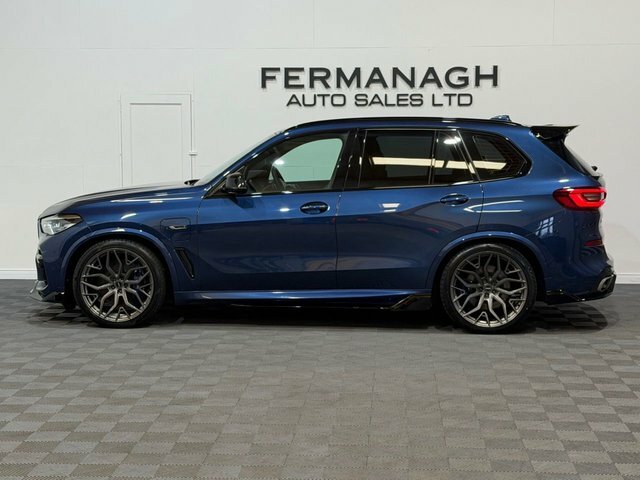 BMW X5 3.0 45E 24Kwh M Sport Suv Plug-in Hybri HX22OVO Blue #5