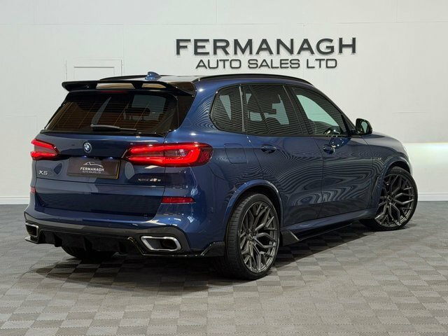 BMW X5 3.0 45E 24Kwh M Sport Suv Plug-in Hybri HX22OVO Blue #3