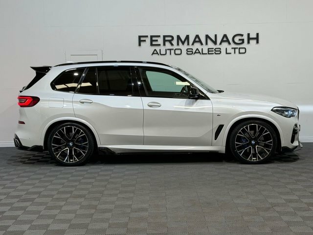 BMW X5 3.0 30D Mht M Sport Suv Hybrid Xdr FL70UVB White #2
