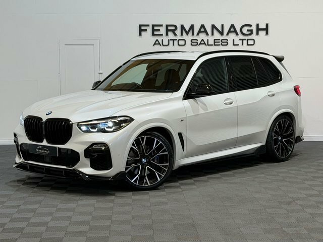 BMW X5 3.0 30D Mht M Sport Suv Hybrid Xdr FL70UVB White #4