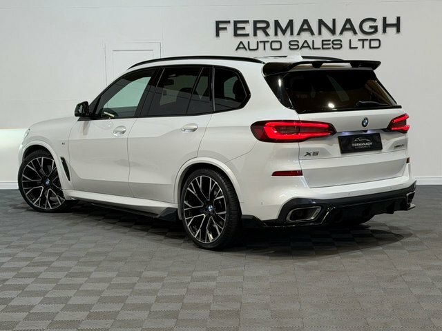 BMW X5 3.0 30D Mht M Sport Suv Hybrid Xdr FL70UVB White #3