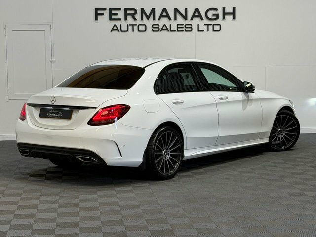Mercedes-Benz C Class Automatic XIG5877 White #6