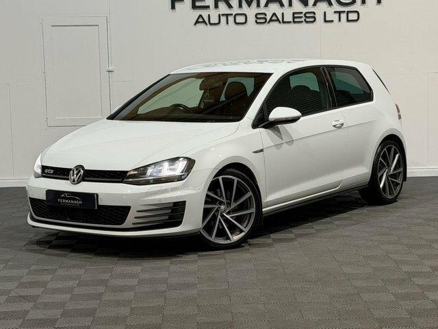 Volkswagen Golf Golf Gtd GN14VFV White #4