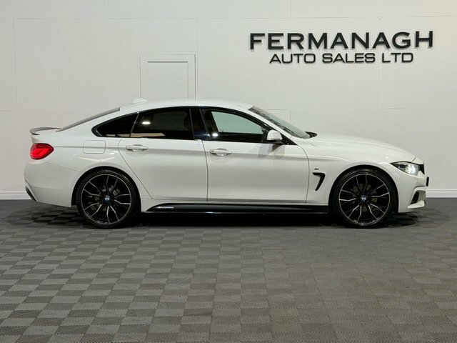 BMW 4 Series Gran Coupe Automatic White #2
