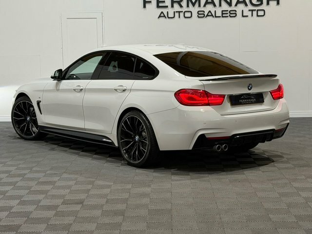 BMW 4 Series Gran Coupe Automatic White #3