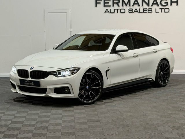 BMW 4 Series Gran Coupe Automatic White #4
