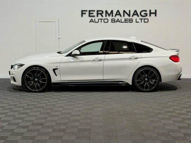 BMW 4 Series Gran Coupe Automatic White #5