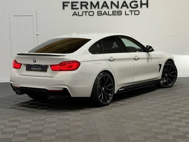 BMW 4 Series Gran Coupe Automatic White #6