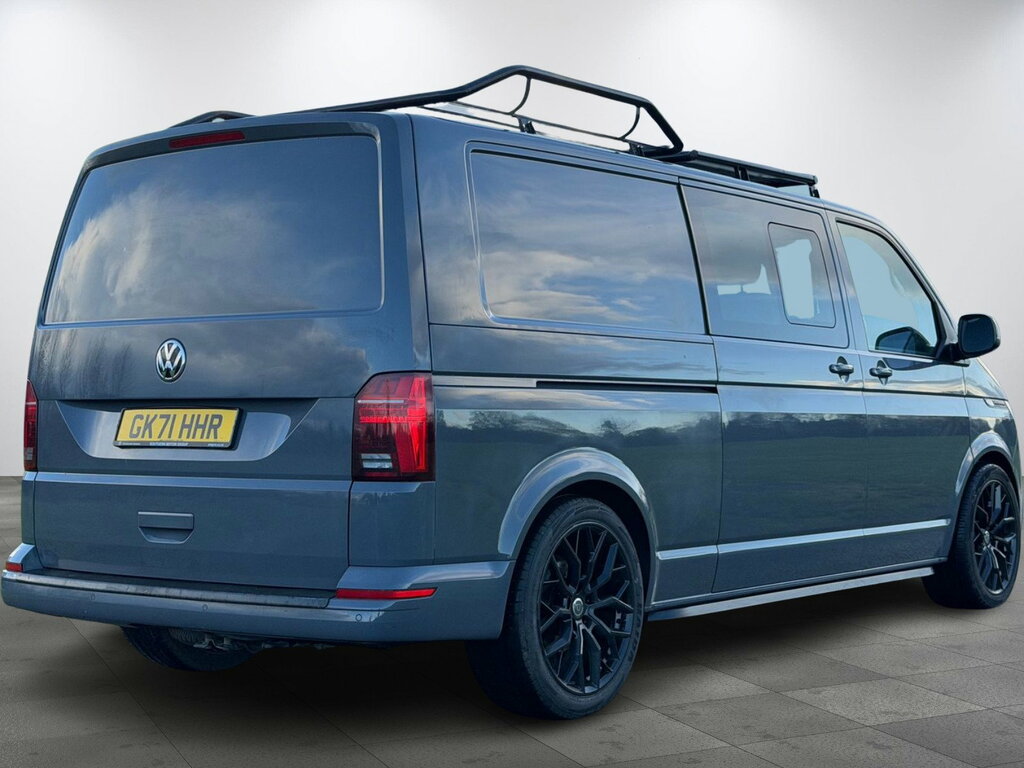 Volkswagen Transporter 2.0 Bitdi T32 Highline Kombi Double Cab GK71HHR Grey #6