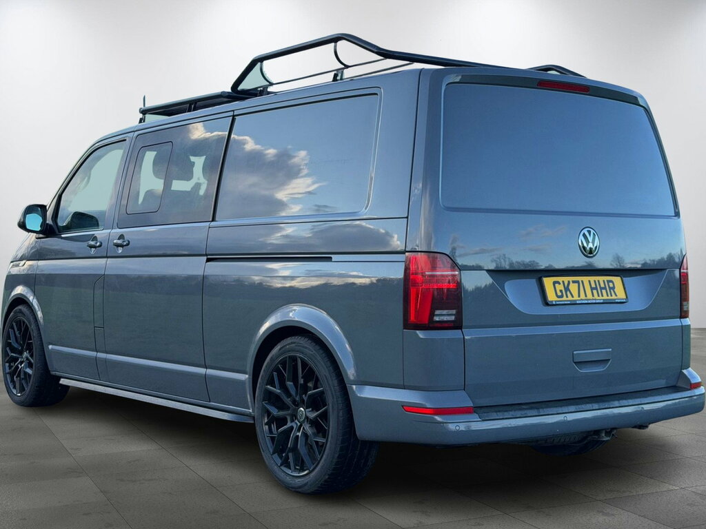 Volkswagen Transporter 2.0 Bitdi T32 Highline Kombi Double Cab GK71HHR Grey #4