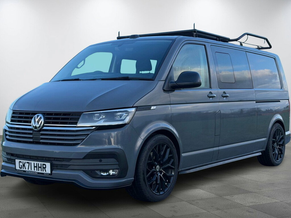 Volkswagen Transporter 2.0 Bitdi T32 Highline Kombi Double Cab GK71HHR Grey #3