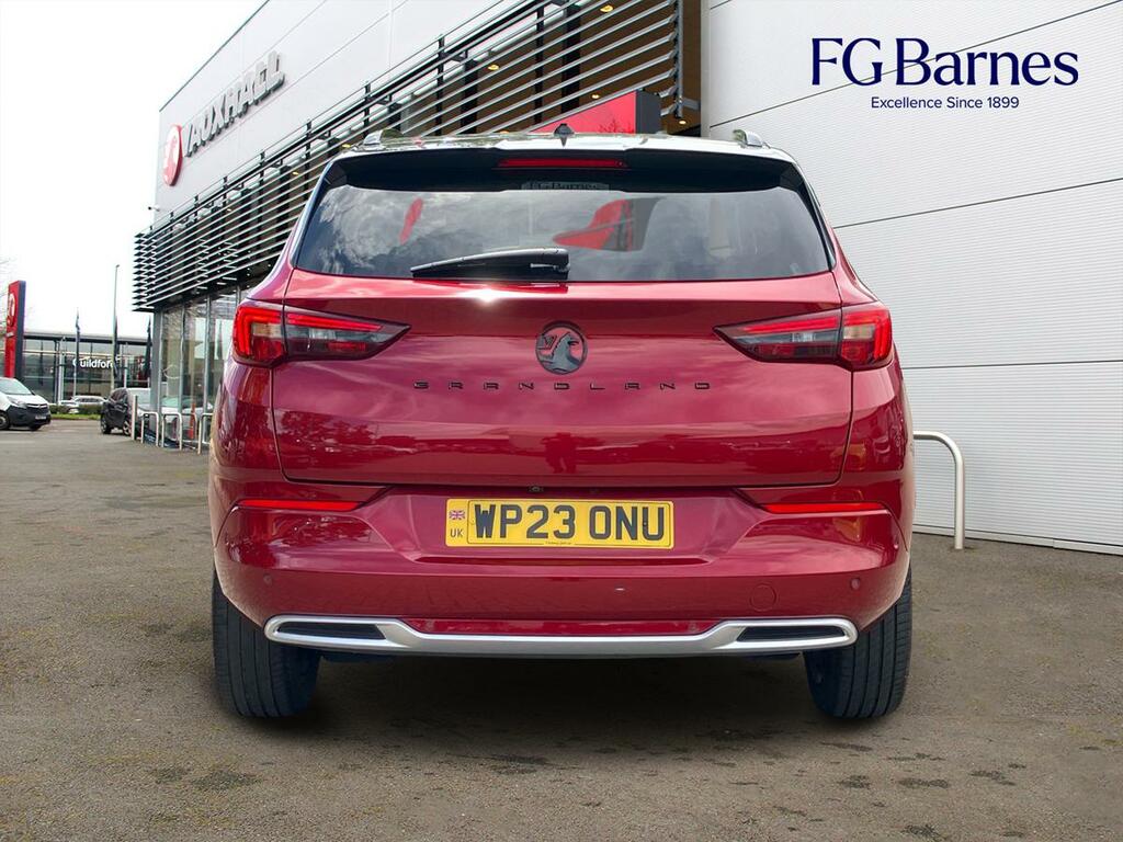 Vauxhall Grandland 1.2 Turbo Ultimate WP23ONU Red #4