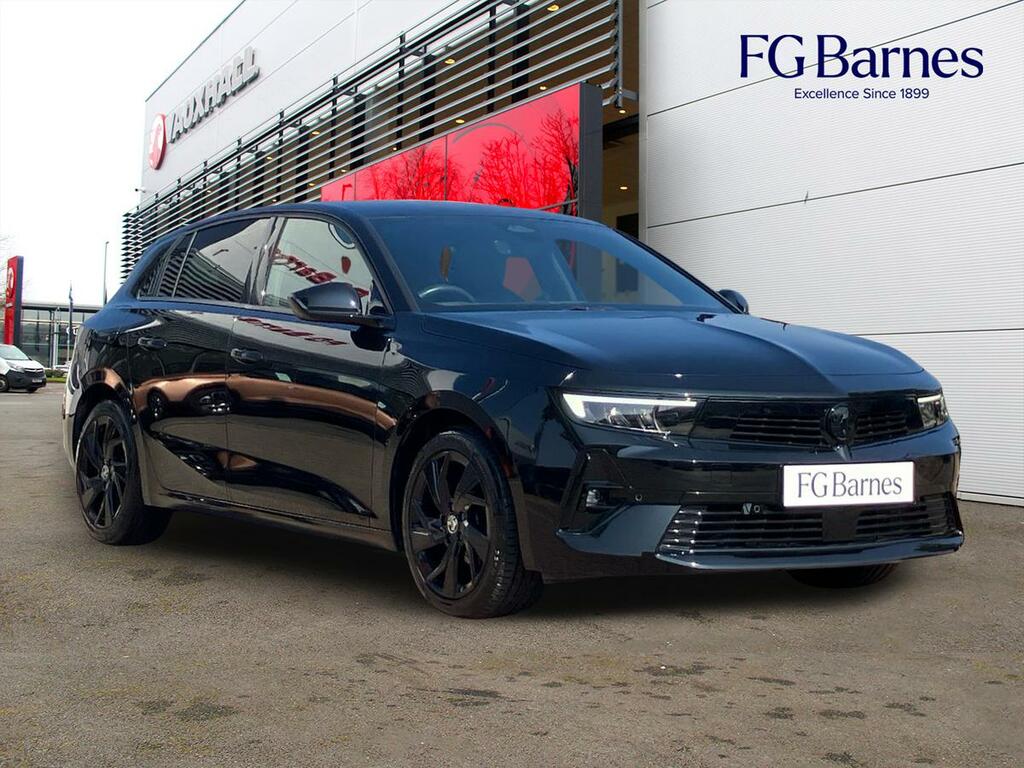 Vauxhall Astra 1.2 Turbo 130 Gs YF23XZM Black