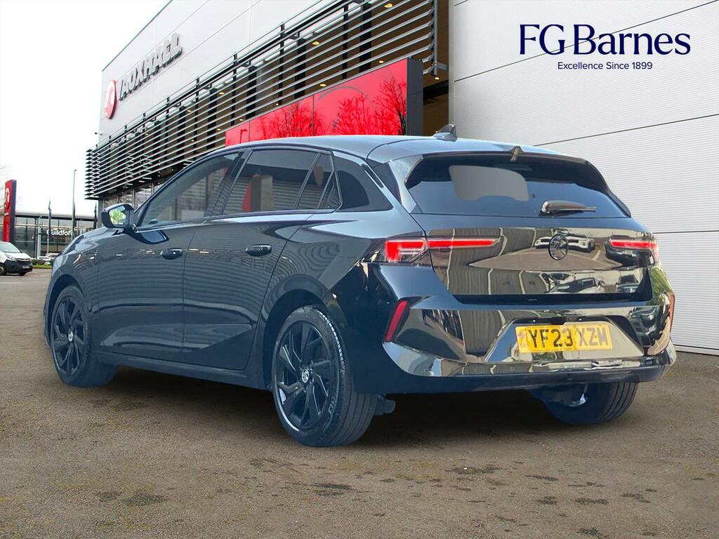 Vauxhall Astra 1.2 Turbo 130 Gs YF23XZM Black #5