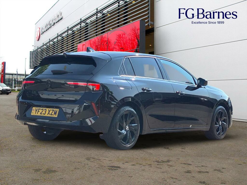 Vauxhall Astra 1.2 Turbo 130 Gs YF23XZM Black #3