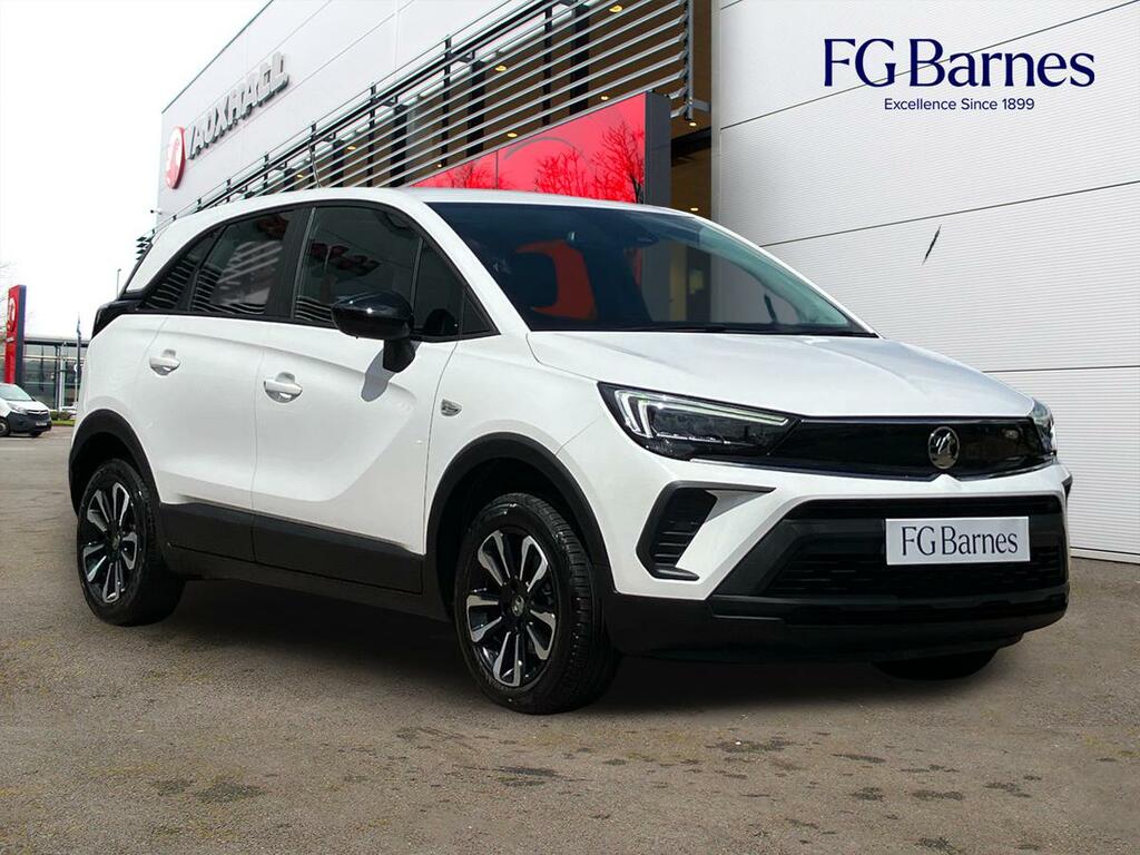 Vauxhall Crossland 1.2 Turbo Design White