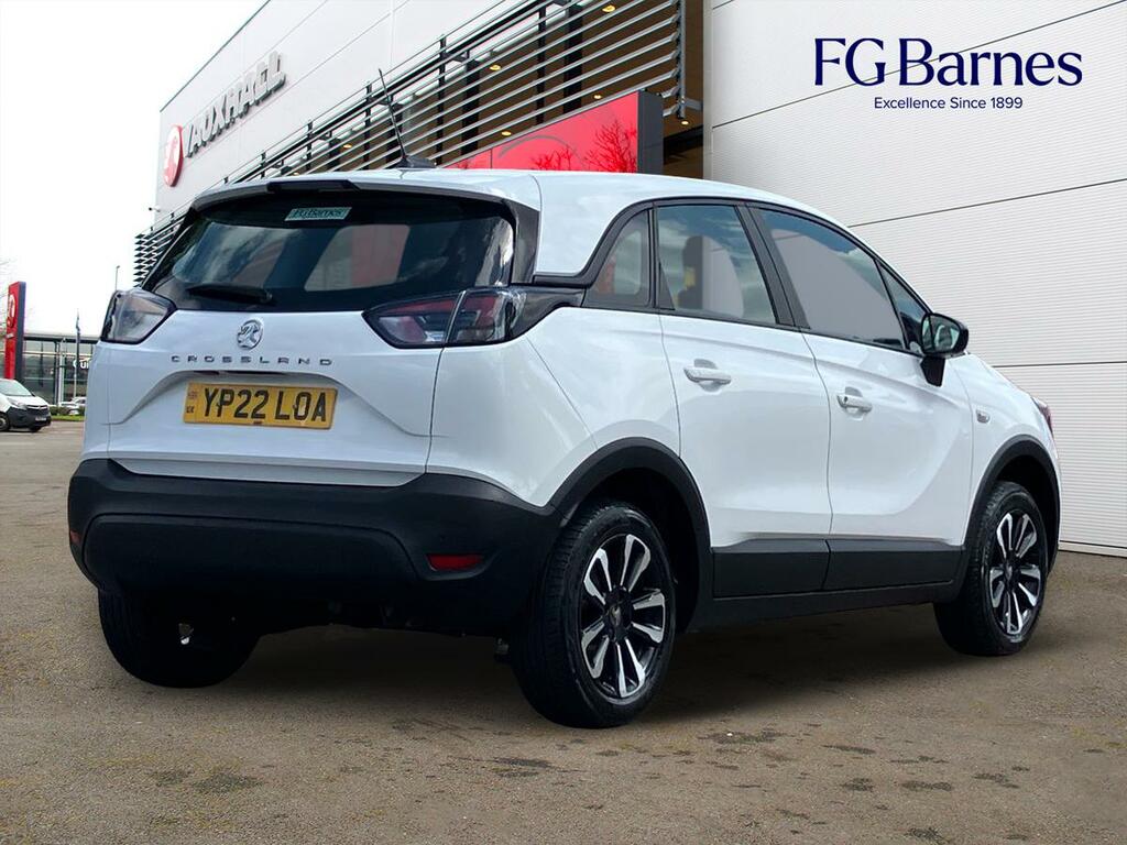 Vauxhall Crossland 1.2 Turbo Design YP22LOA White #3