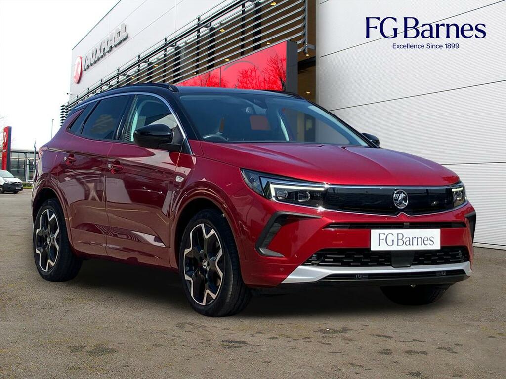 Vauxhall Grandland 1.2 Turbo Elite Red