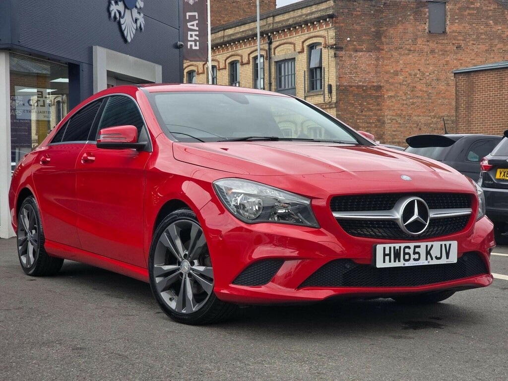 Mercedes-Benz CLA Class Saloon 2.1 Cla220 Cdi Sport Coupe 7G-dct Euro 6 S HW65KJV Red